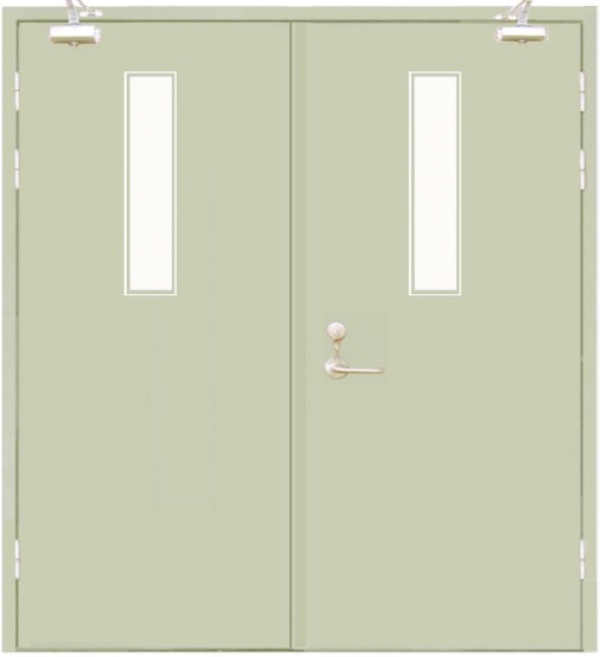 鋼質(zhì)雙開帶視窗防火門-4.jpg